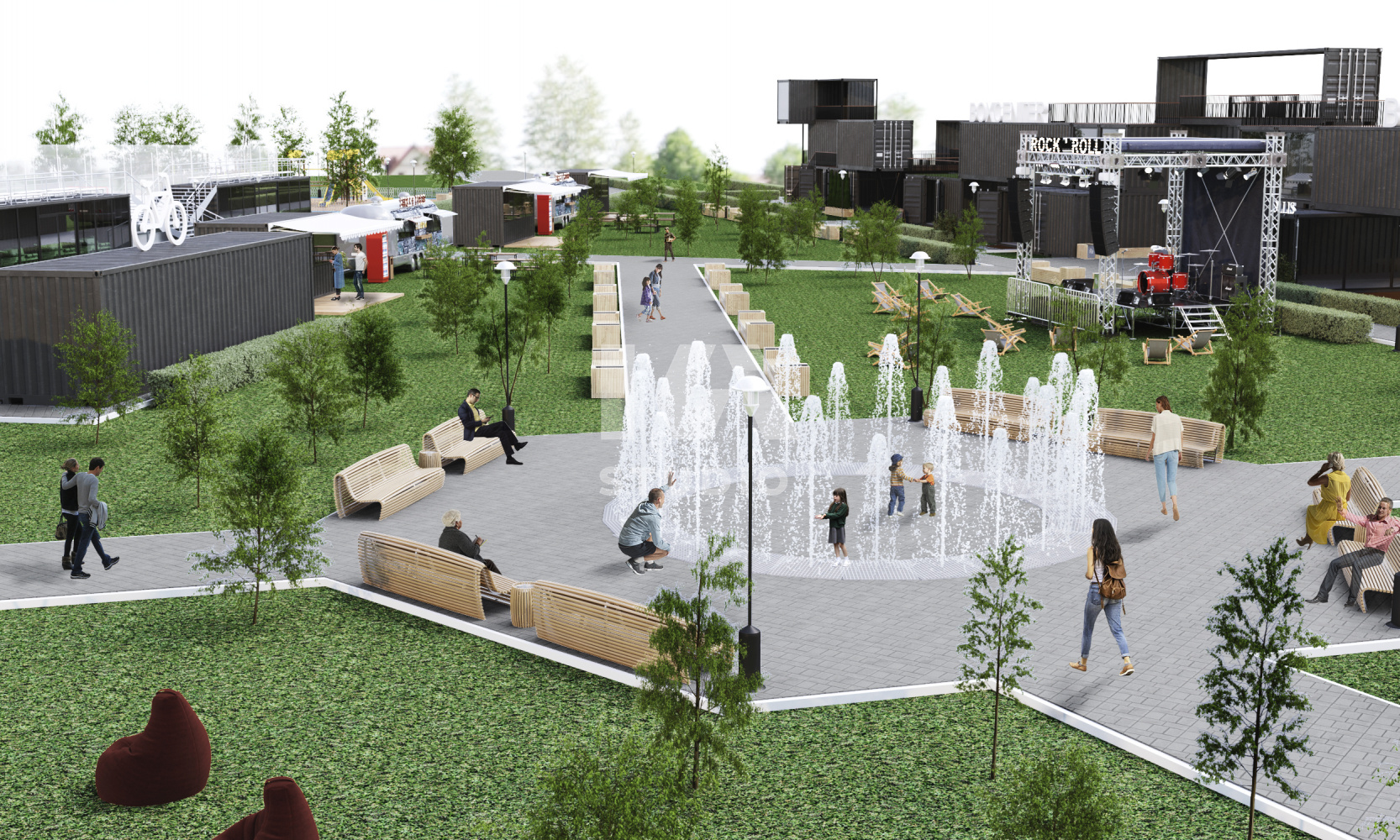 Концептуальный проект городского пространства